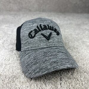 Callaway Women's Hat 2019 Heathered Gray/Black Adjustable Golf Cap NWT